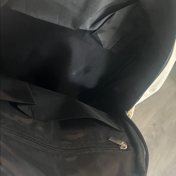 Cream Backpack with Black Accents main image 6